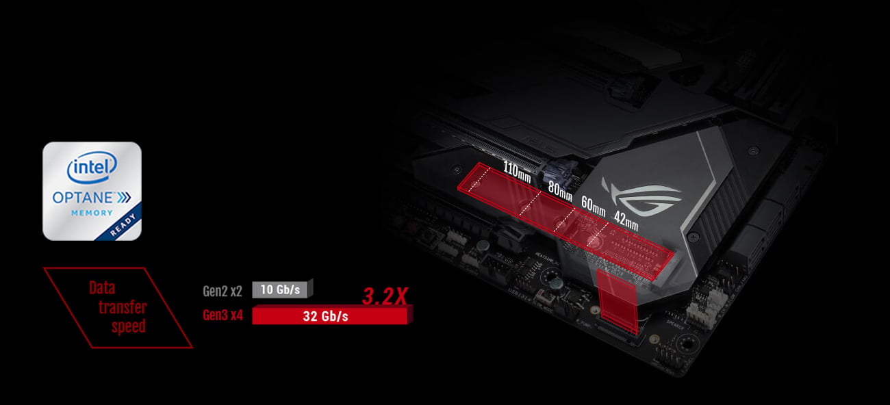 ASUS MAXIMUS X FORMULA pcie gen3 m.2